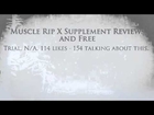 Muscle Rip X Supplement Reviews and Free Trial Facebook