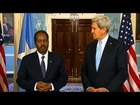 Secretary Kerry Delivers Remarks With Somali President Mohamud