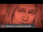 Anne Julia Drawing Charlie Hunnam