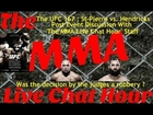 The UFC 167 : St-Pierre vs. Hendricks Post Event Discussion 'The MMA Live Chat Hour' Staff