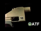 ATF test of 3-D printed firearm using ABS material (Side View)