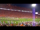 Clemson Tigers Hill Entrance - 2013 Georgia Game