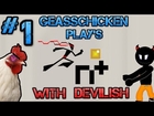 Let's Play N+ with Devilish: I Will Survive, I Will Not Survive!! Part 1