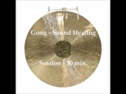 Gong (sound healind) - presentation. Gong wietrzny (tam-tam)