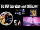 Did NASA know about Comet ISON in 2008?