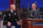 David Letterman - Medal of Honor Recipient Ty Carter Gets A Call From President Obama - Season 21 - Episode 3896