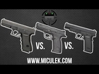 Glock vs M&P vs XD comparison with world champion shooter, Jerry Miculek
