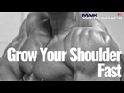 How to Grow your Shoulders Fast ll How to Get Bigger Shoulders
