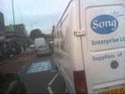 Cycle Superhighway 2 Mile End Road On A Busy Morning