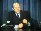 President Gerald Ford testifies about Lynette 