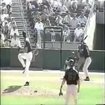 Randy johnson hitting a bird with his baseball ball!! Music: Hysteria (trap remix)