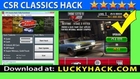 CSR Classics iOS Cheats, Codes Tips and Tricks Get Gold and Coins