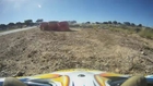 Go Kart Crashes Into Barrier