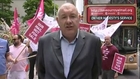 Royal Mail privatisation plans protest